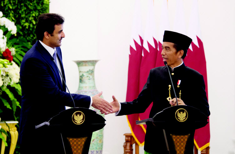 أمير قطر: كلنا خاسرون من الأزمة الخليجية